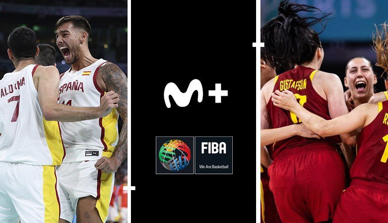 🚨 ÚLTIMA HORA: <a href="/MPlusDeportes/">Movistar Plus+ Deportes</a> anuncia que ha llegado a un acuerdo con FIBA para la retransmisión de los próximos torneos internacionales de baloncesto.

Mundiales y Eurobaskets masculinos y femeninos
Ventanas clasificatorias
El camino hacia los JJ.OO. 2028

#FIBAWC | #StepItUp