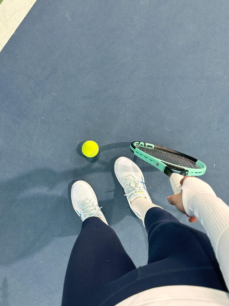 Elspeth562's tweet photo. Game on. Ready to ace the day with some outdoor tennis action.🎾 https://t.co/Gpz5S80xwp