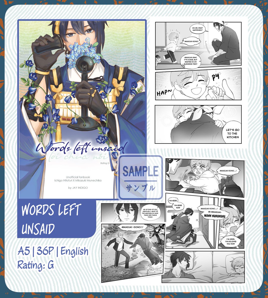 jayindigo_'s tweet photo. (1/3)
SAMPLE - Words left unsaid 
🍓🌙

A5 | 36P | English 
Read from left to right
Price tba 🙇 
#comicsquare9 #CQ9 (❤️&amp;🔁 appreciated 🙇) https://t.co/E8UFpdZLEr