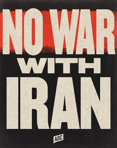NO #WAR WITH #IRAN! STOP THIS MADNESS!