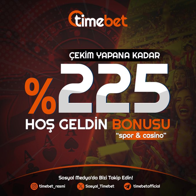 Timebetd's tweet photo. #TimeBet ile Kazanmaya Başlamanın Tam Zamanı🤩

Çekim Yapana Kadar %225 Hoş Geldin Bonusu💰

Kazanmak İçin: https://t.co/aSLaciu8tc https://t.co/8hRoYmQ7jm