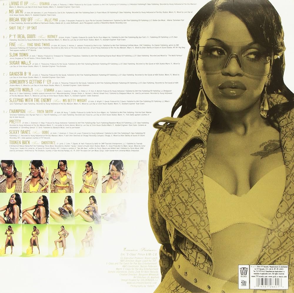 jackie o’ for “poe little rich girl” in a dior by galliano fw04 rasta collection trench