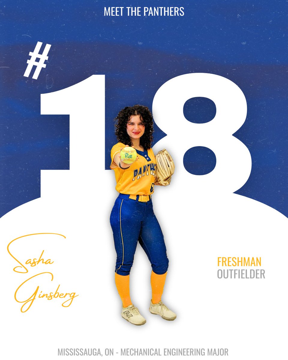 UPBSoftball's tweet photo. Our first Canadian, #18 Sasha! #upbsb #pittbradfordsoftball #perfecteffort https://t.co/n1EyIJUVE6