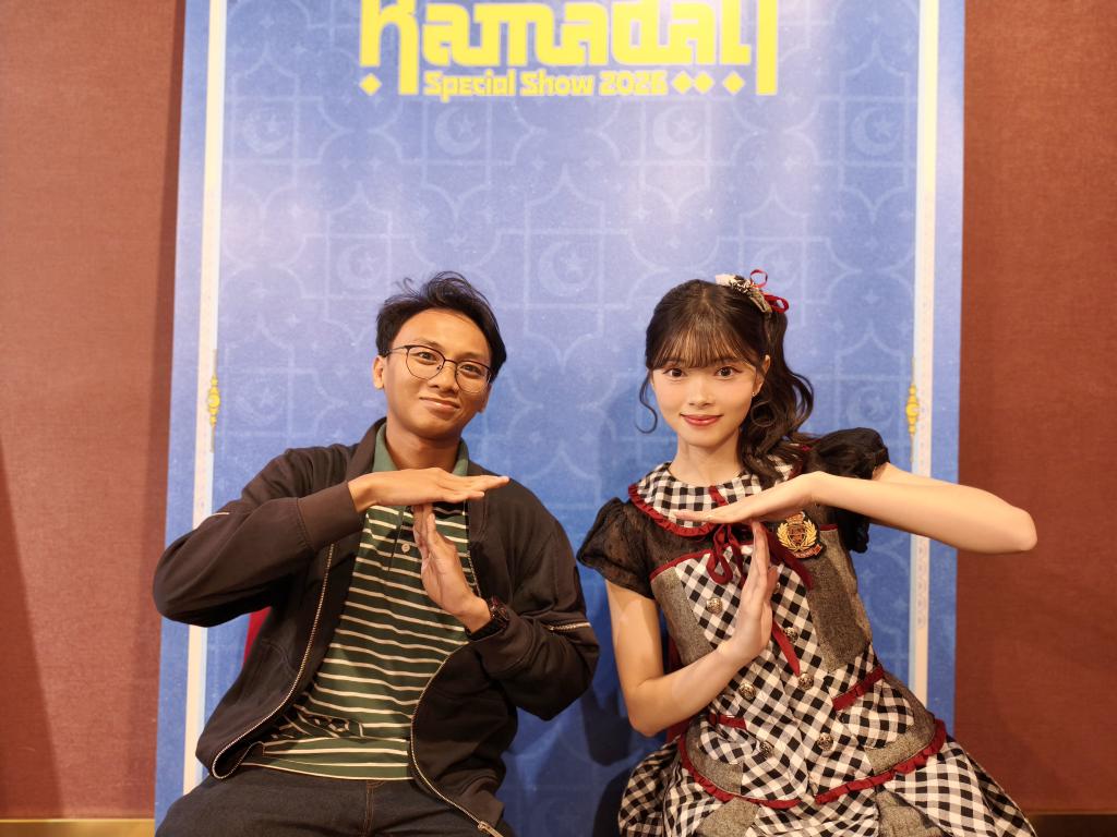 Our center Andai 'Ku Bukan Idola <a href="/A_FionyJKT48/">Fiony Alveria Tantri</a> 🙌🙌