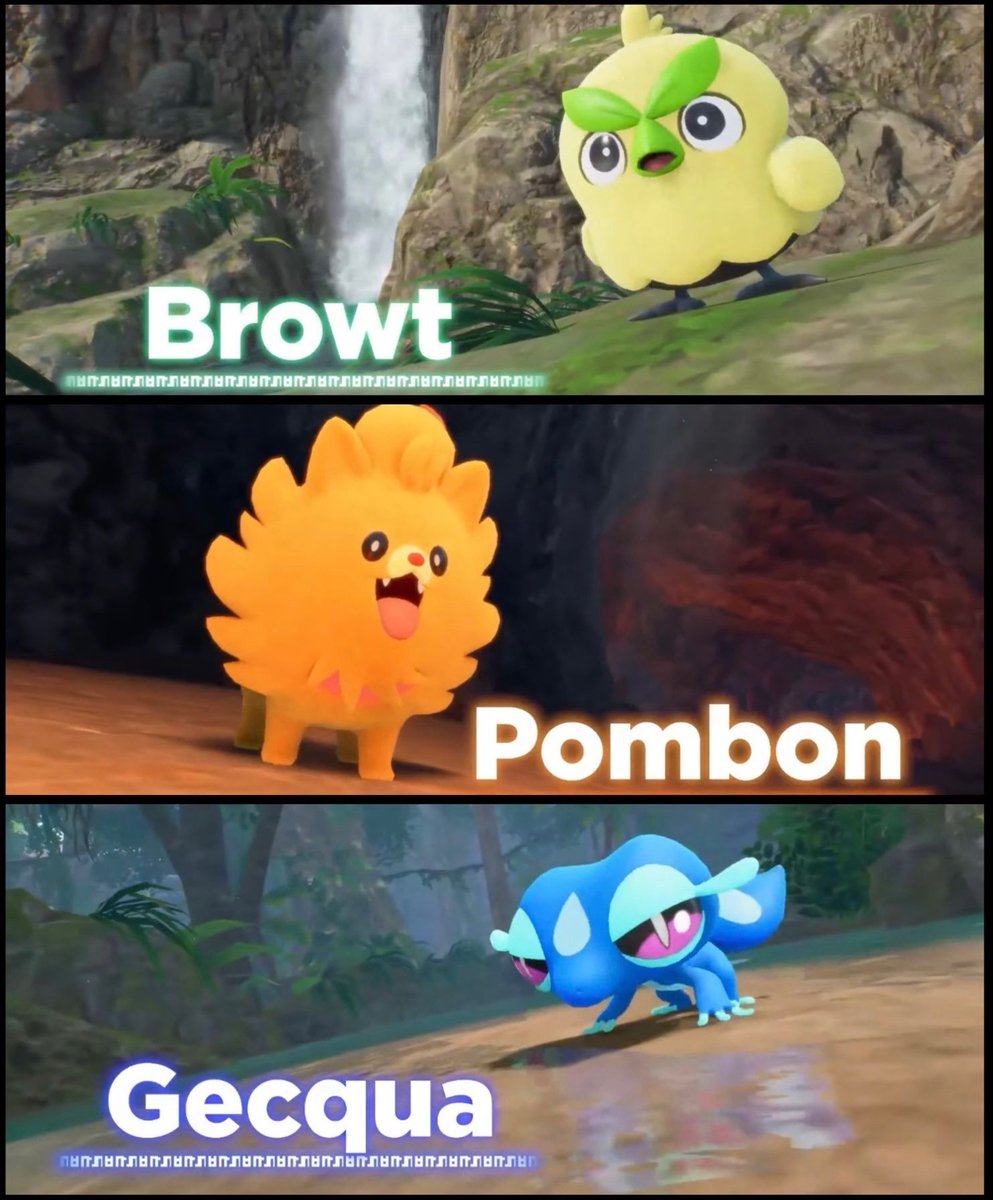 pokemon_daily's tweet image. The Generation 10 Starter Pokemon were officially announced!

Which starter are you picking?
