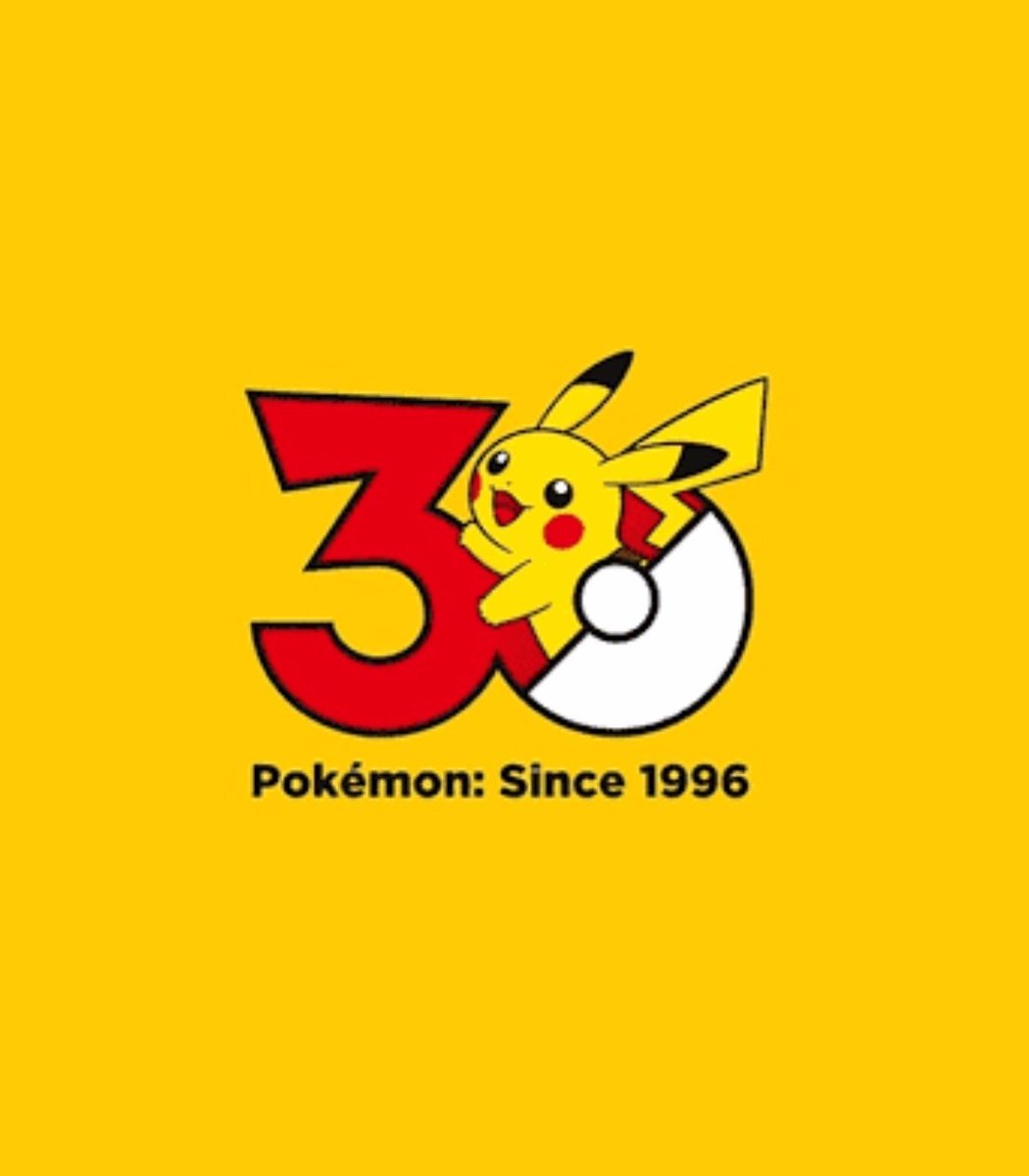 pokemon_daily's tweet photo. Pokémon officially turns 30 today! https://t.co/yCh7FRzlQJ