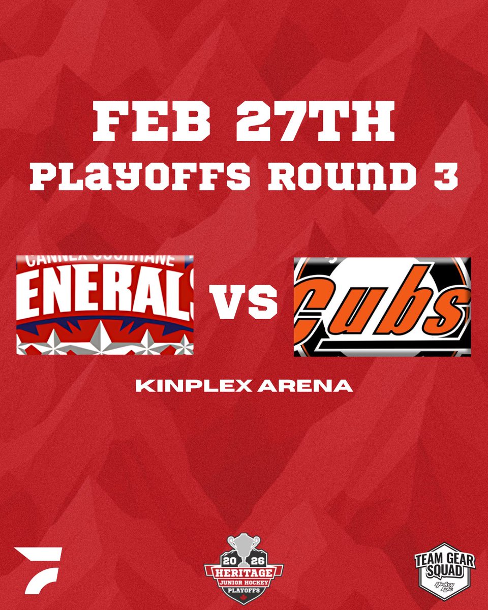 HJHLOfficial's tweet photo. South Division Final begins tonight in Medicine Hat!

#HJHLPlayoffs | @flohockey https://t.co/dR898ybNZI