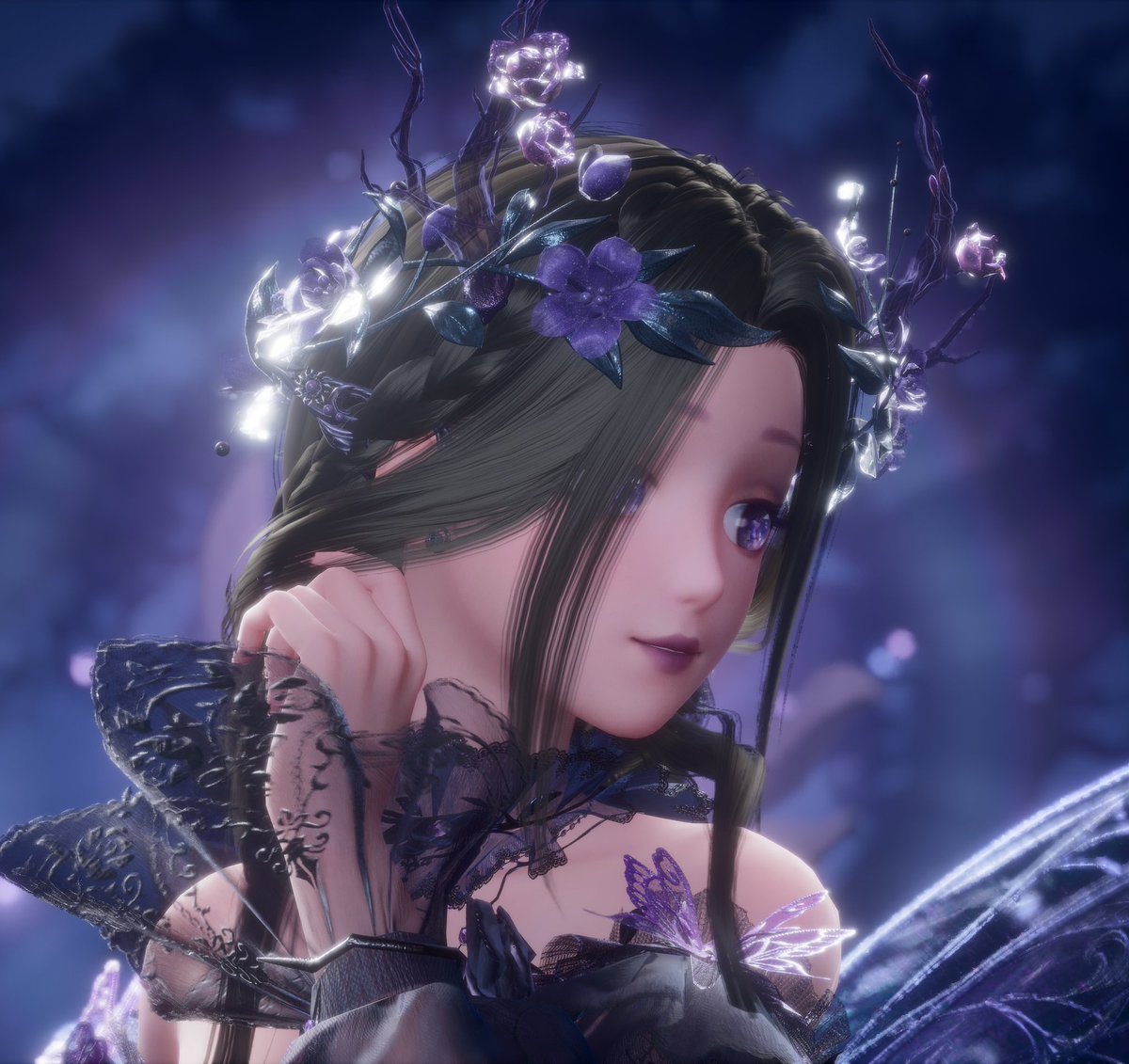 darksunEvening's tweet photo. ℬℴ𝓇𝓃 𝒻𝓇ℴ𝓂 𝓈𝓉𝒶𝓇𝒹𝓊𝓈𝓉 𝒶𝓃𝒹 𝓂𝒾𝒹𝓃𝒾ℊ𝒽𝓉 𝓅ℯ𝓉𝒶𝓁𝓈. 🪻₊⊹

#terrascall
#InfinityNikki
#インフィニティニキ https://t.co/t7C3WoiHSd