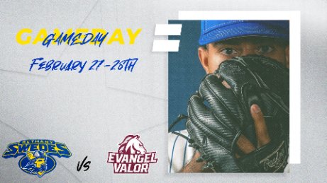 ⚾️⚾️GAMEDAY⚾️⚾️
⭐️Swedes Baseball⭐️
✨Single 9-Inning✨
🆚Evangel University Valor
🏟️Phillip Anderson Baseball Field
📍Lindsborg, Kan.
💹bethanyswedes.com/sports/bsb/202…
📹urbanedgenetwork.net/watch/2741

#RockarStockar #DalaDown #GoSwedes