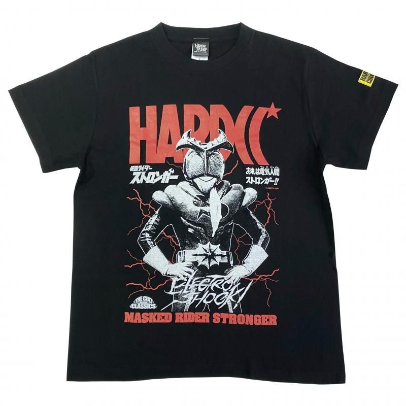 電気がはしる漆黒のブラックボディに赤いカラーリング、当時のタイトルロゴが懐かしい。みなぎるエレクトリック・パワー、湧き出る勇気！大人になっても着たいライダーがここに誕生した！
 buff.ly/SeWQrJp