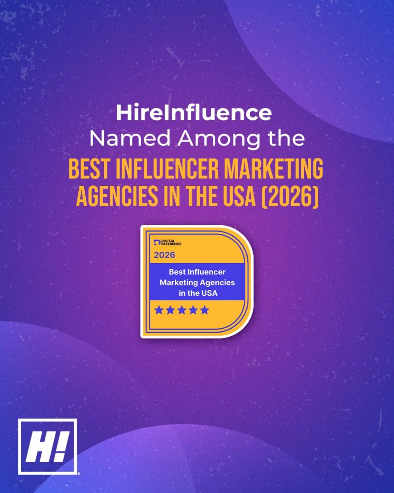 HireInfluence | Influencer Marketing Agency tweet media