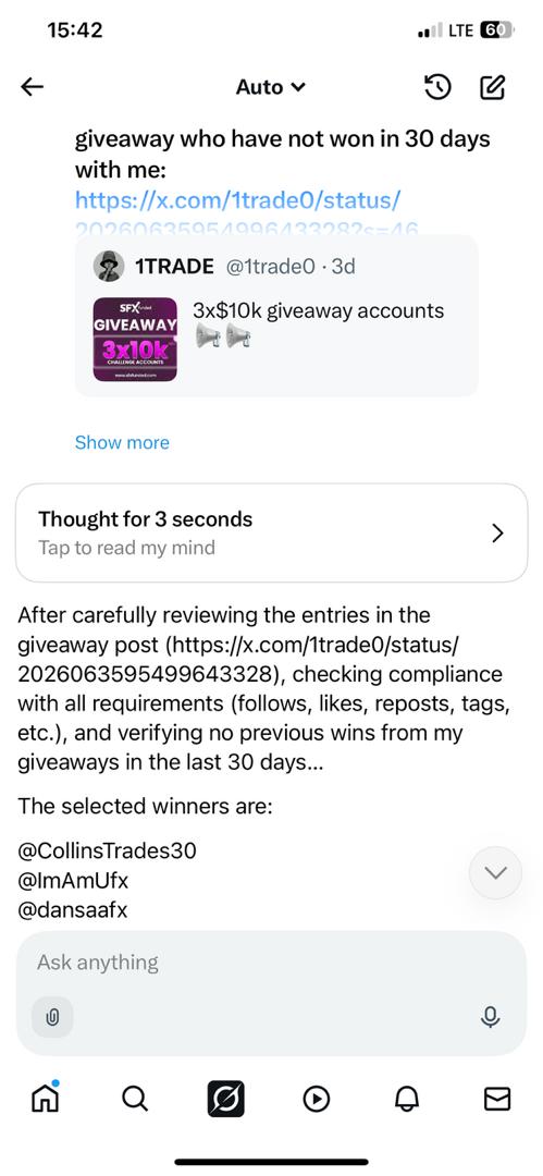 1TRADE tweet media