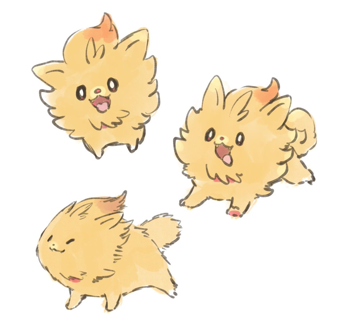 kotati76's tweet photo. ポムケン描きやすすぎる https://t.co/QVs0mNPhsu