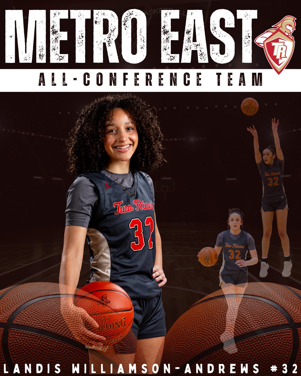 TwoRiversGBB's tweet photo. Congratulations on Metro East All-Conference recognition to @amundson_sophia, @landis_lkwa, @Ivannett23, and @KatyDevine2026! https://t.co/XXqWy6RKf9