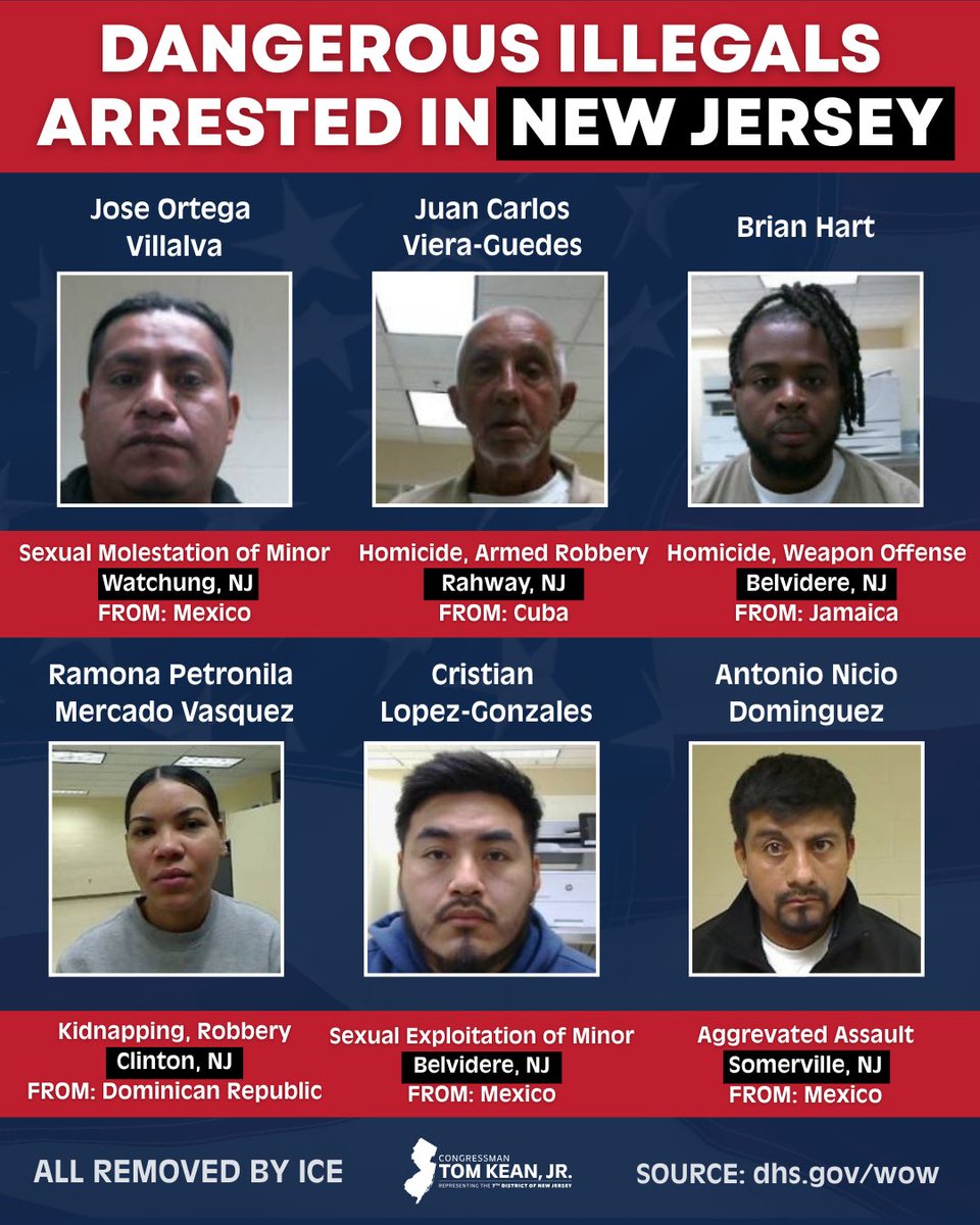 lknaus77's tweet image. EXACTLY WHY I VOTED FOR PRESIDENT TRUMP.
900,000 MUST BE DEPORTED.  ✈️✈️✈️✈️✈️✈️✈️ Let THE SURGE BEGIN
Why do you LOVE CRIMINALS?