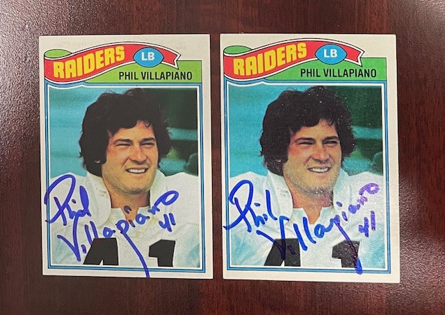 🚨FLASH SALE FRIDAY🚨...in honor of the birthday boy, <a href="/Villapiano41/">VILLAPIANO</a>!

✅100% of the sale of this item will benefit our #WishGranting Program.
✅Signed Phil Villapiano 1977 Topps card w/ COA via the MLF.
✅Phil was kind enough to sign these cards for us recently.
✅$6.00 each