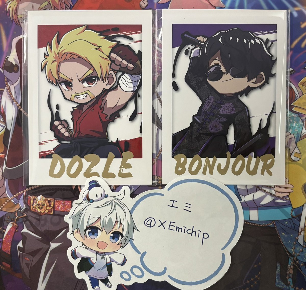 XEmichip's tweet photo. 【交換】 ドズル社 シブツタ 購入特典

譲→🦍🍆

求→🍌⛄️

2:2の交換でお願いいたします
郵送希望📮
よろしくお願いいたします🙇🏻‍♀️ https://t.co/7m6bWUlxDe