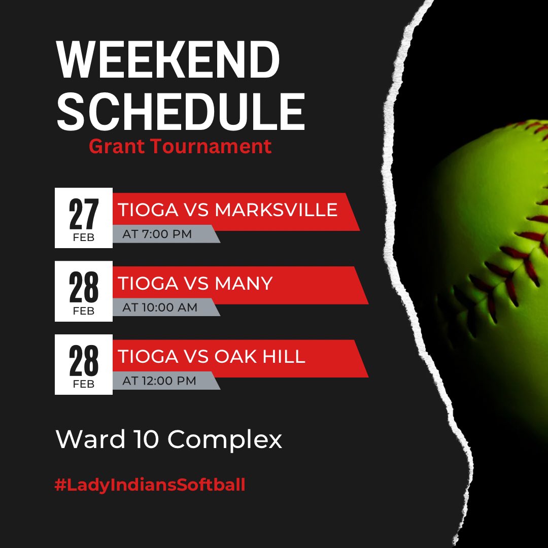 Tioga Indian Softball (@tiogasoftball) on Twitter photo 