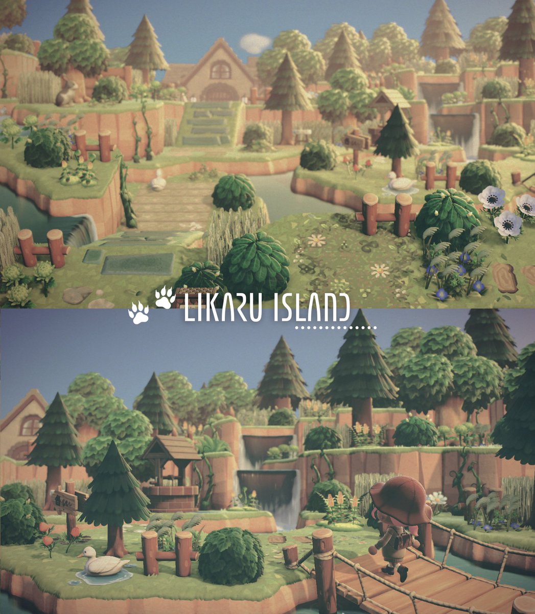li_ya03's tweet photo. 自然な夢の島、谷クリエイト✧

#あつ森 #あつ森写真部 #acnh #animalcrossing https://t.co/qXpM3aGLyO