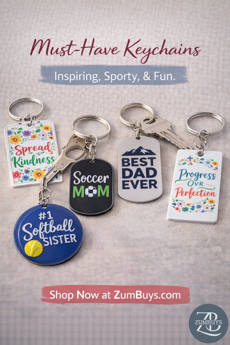 ZumBuys's tweet image. The little things can make the biggest difference 🔑✨

🛍️ Shop keychains: rfr.bz/t05665f

#ZumBuys #Keychains #GiftIdeas #EverydayAccessories #SmallButMighty #AccessoryStyle #ShopOnline #FunFinds