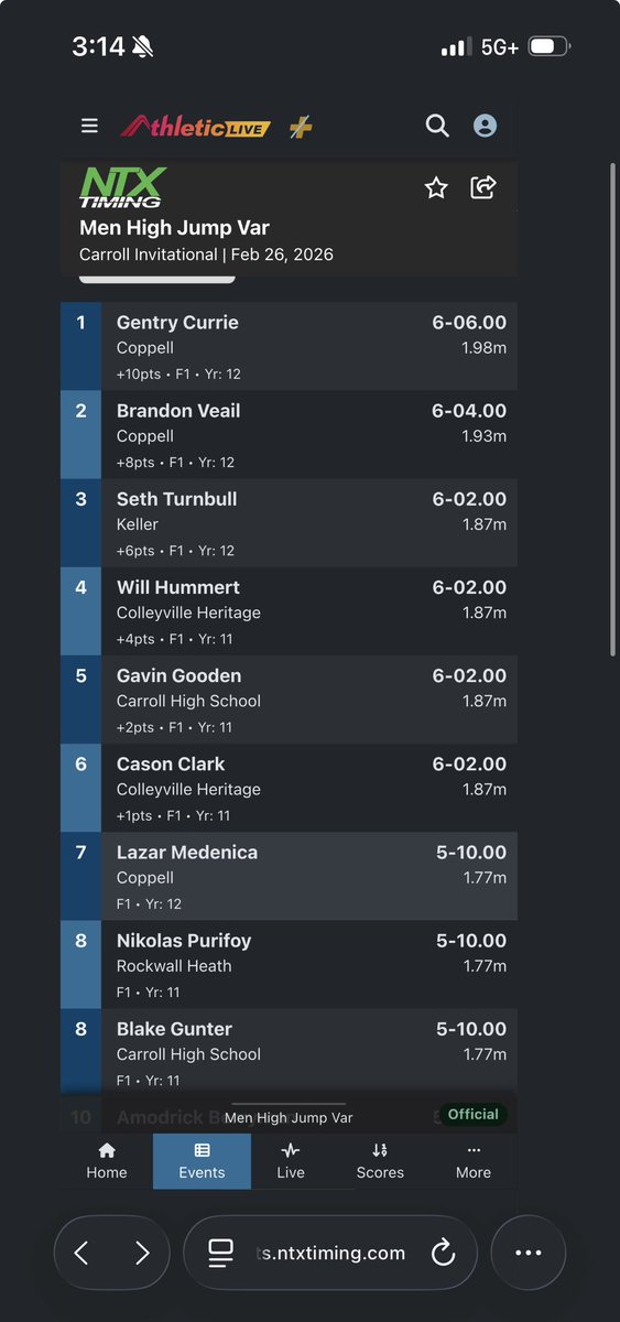 Will Hummert c/o 2027 tweet media