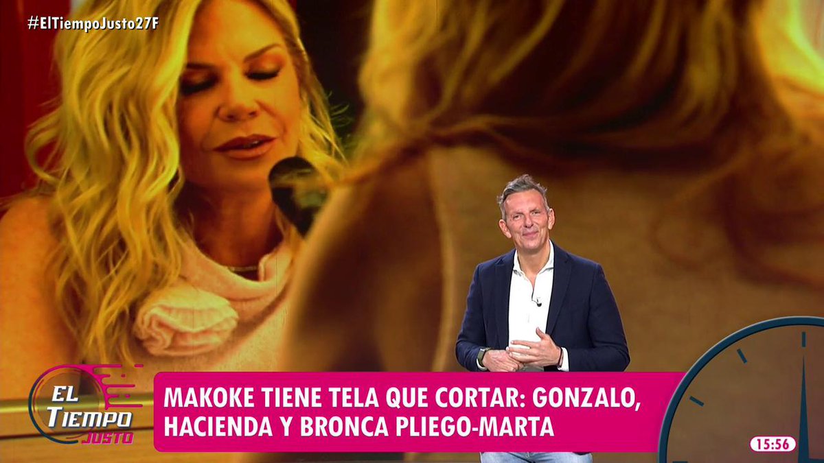 El tiempo justo tweet media