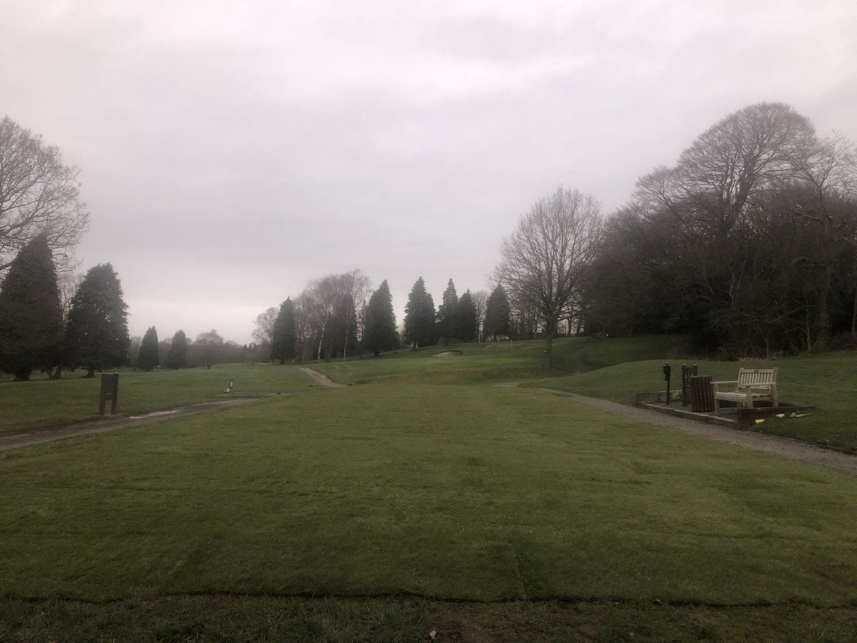 A wet but productive week on the Hill. Tees levelled and turfed on 10, 12 &amp; 16. Red tee on 4 rebuilt and the new white tee on 18 turfed.
Good work by the team <a href="/shawhill1/">Shaw Hill Golf & Spa</a>