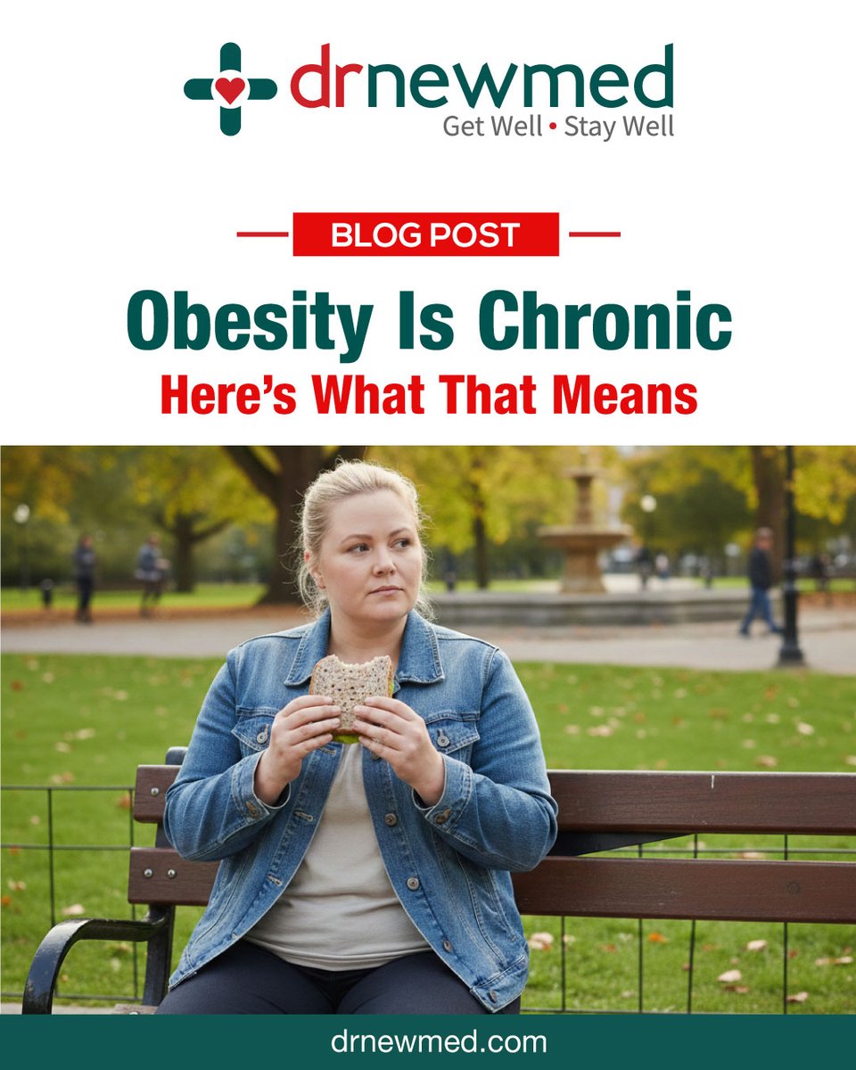 drnewmed's tweet photo. Obesity is a chronic medical condition. 🩺
Metabolism adapts during weight loss, which is why guidance matters. 

Learn why: https://t.co/Qpz5J6MzZC

Book your visit: https://t.co/f8giAhiwGL

#drnewmed #medicalweightloss #scottsdaleweightloss #weightlossdoctor #arizonaweightloss https://t.co/iT1EMDmdJb