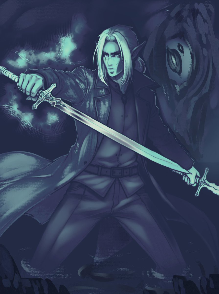 _Hichigo's tweet photo. #art #dungeonsanddragons
#dndart Working on my first DND character! https://t.co/gBErMxuSk4