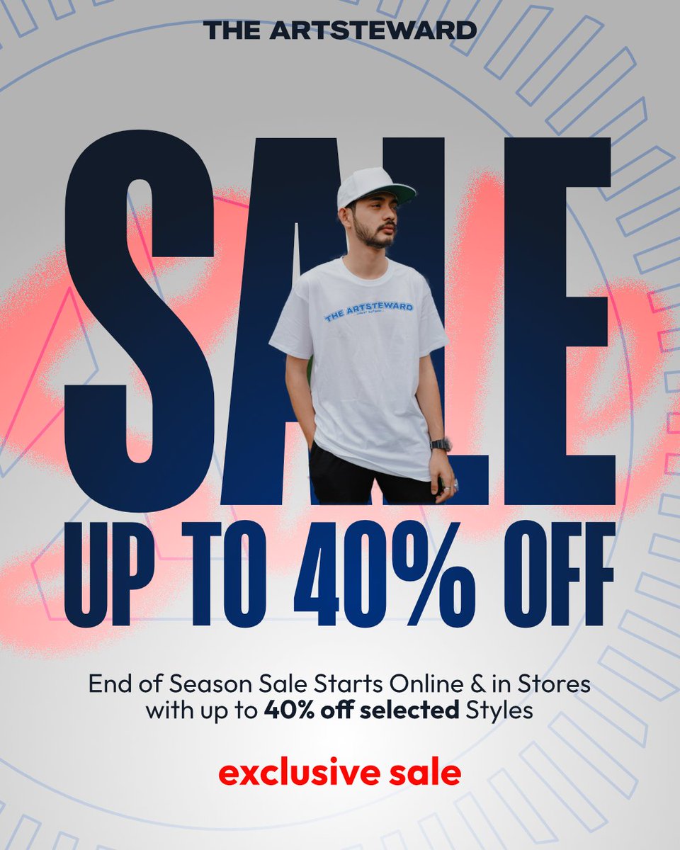 /// 👀 Creative Promotional Ad for THEARTSTEWARD
EXCLUSIVE SALE

Support is appreciated ❤❤

#tshirt #tothesteward #CHANELXGEMINI #madewithaffinity #OnlyFriendsDreamOnEP1 #Friday #Poster #xdesigner