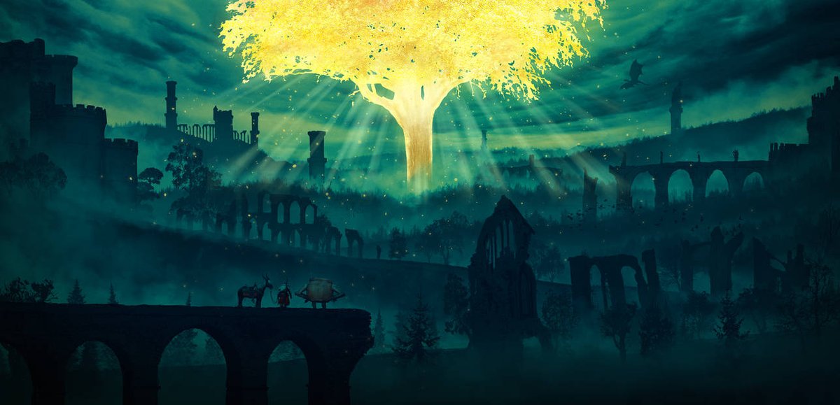 ReneKovacArt's tweet photo. Belated appreciation post to celebrate Elden Ring's 4th anniversary!🎉

My first playthrough of this game was so sensational and magical. I was so immersed, always eager to explore more and see where the adventure takes me. Masterpiece
#ELDENRING #FanArtFriday https://t.co/jWymWCrzhX