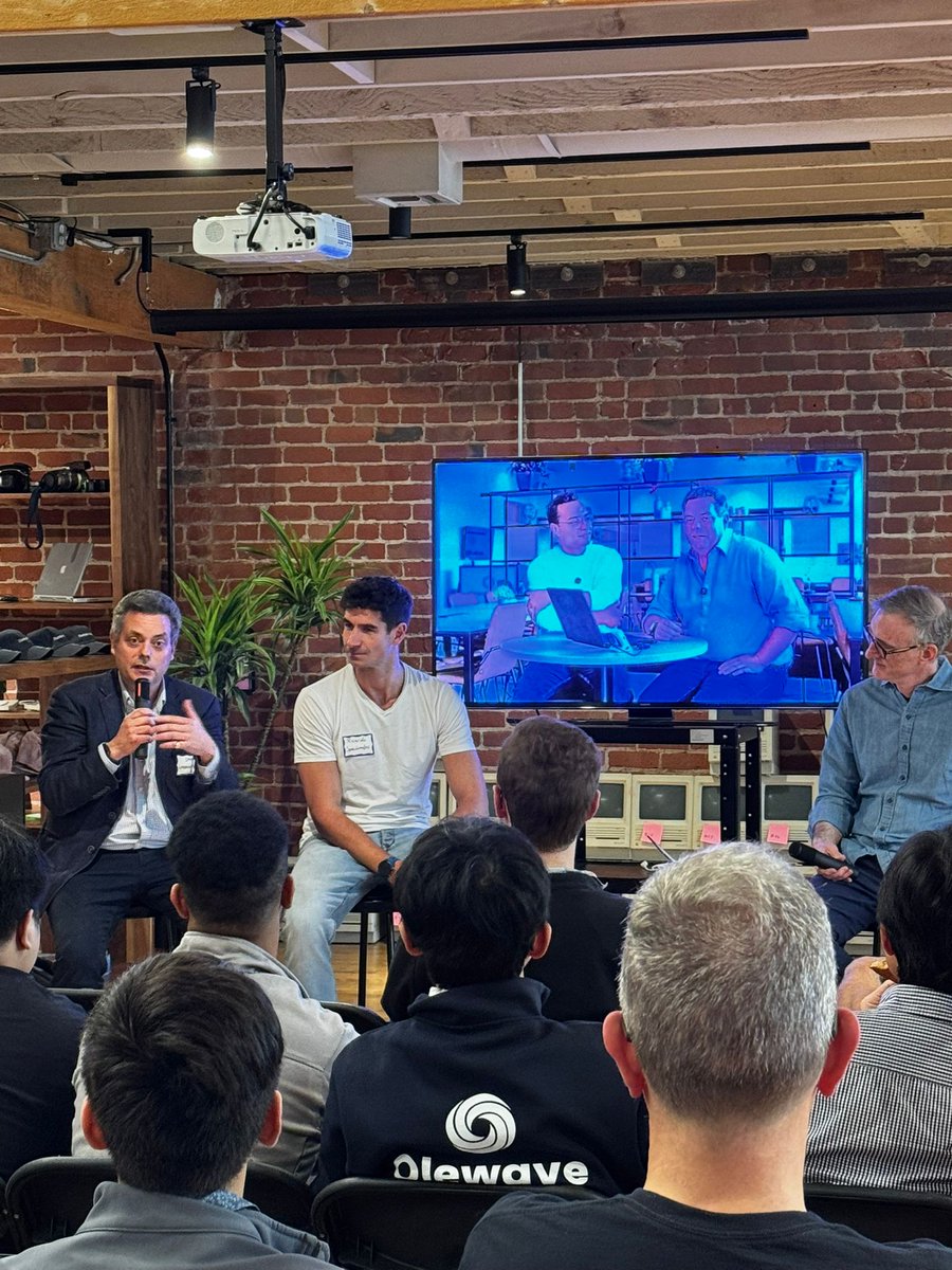 Speechmatics's tweet photo. What a night.

Last night we brought together engineers, founders and researchers in SF to talk honestly about the state of voice AI.

Highlights:
→ @RiquiHerreros  and @uberboffin  on benchmark design: what to test, and where benchmarks fall short in the real world
→ Hassaan Raza (@Tavus) on multimodal video agents
→ Bo Xie (@OpenAI) on training GPT Realtime speech-to-speech models

Thanks to @kwindla for moderating and @Tavus for hosting.

The future of voice is being built right now.