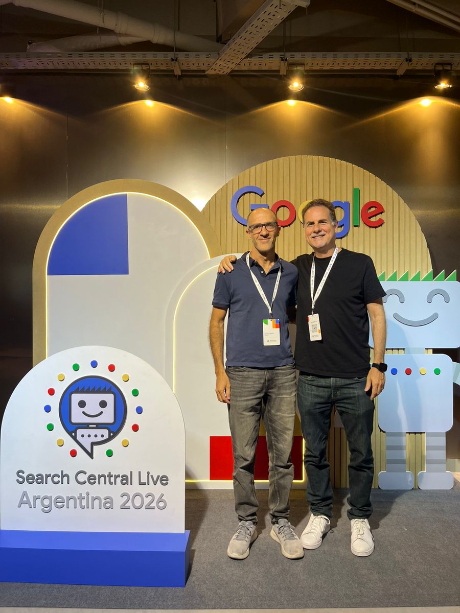 Resultics's tweet photo. Resultics en Search Central Live Argentina 2026 📷

Ayer participamos en el Search Central Live Argentina 2026, un encuentro clave que nos permitió escuchar de primera mano a los responsables y referentes globales de Search del equipo de Google. https://t.co/0rt4zBCnTx