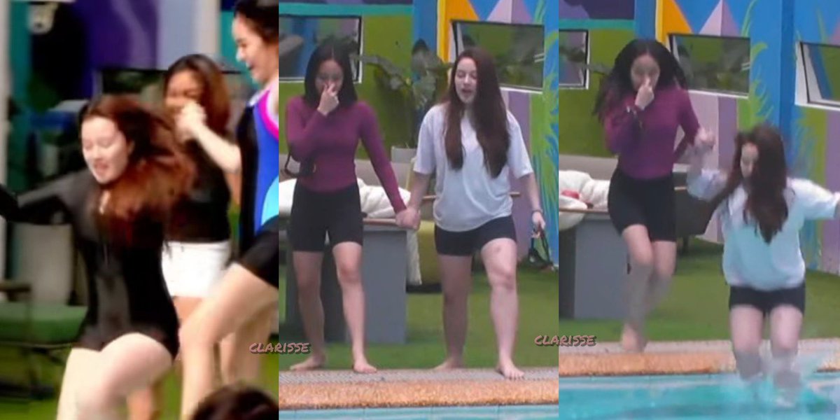 clarisseAira45's tweet photo. Need pala na may ka holding hands kapag Tumalon sa pool maligo?

Ayaw ko na talaga maligo sa pool HAHAHHA

BBS Caprice
BBS Krystal 
BBS CapKrys / BBS CapTal 
#SaveCapKrysWithMaya
#PBBCollab20TheBigNight https://t.co/SkIw2y8TWH