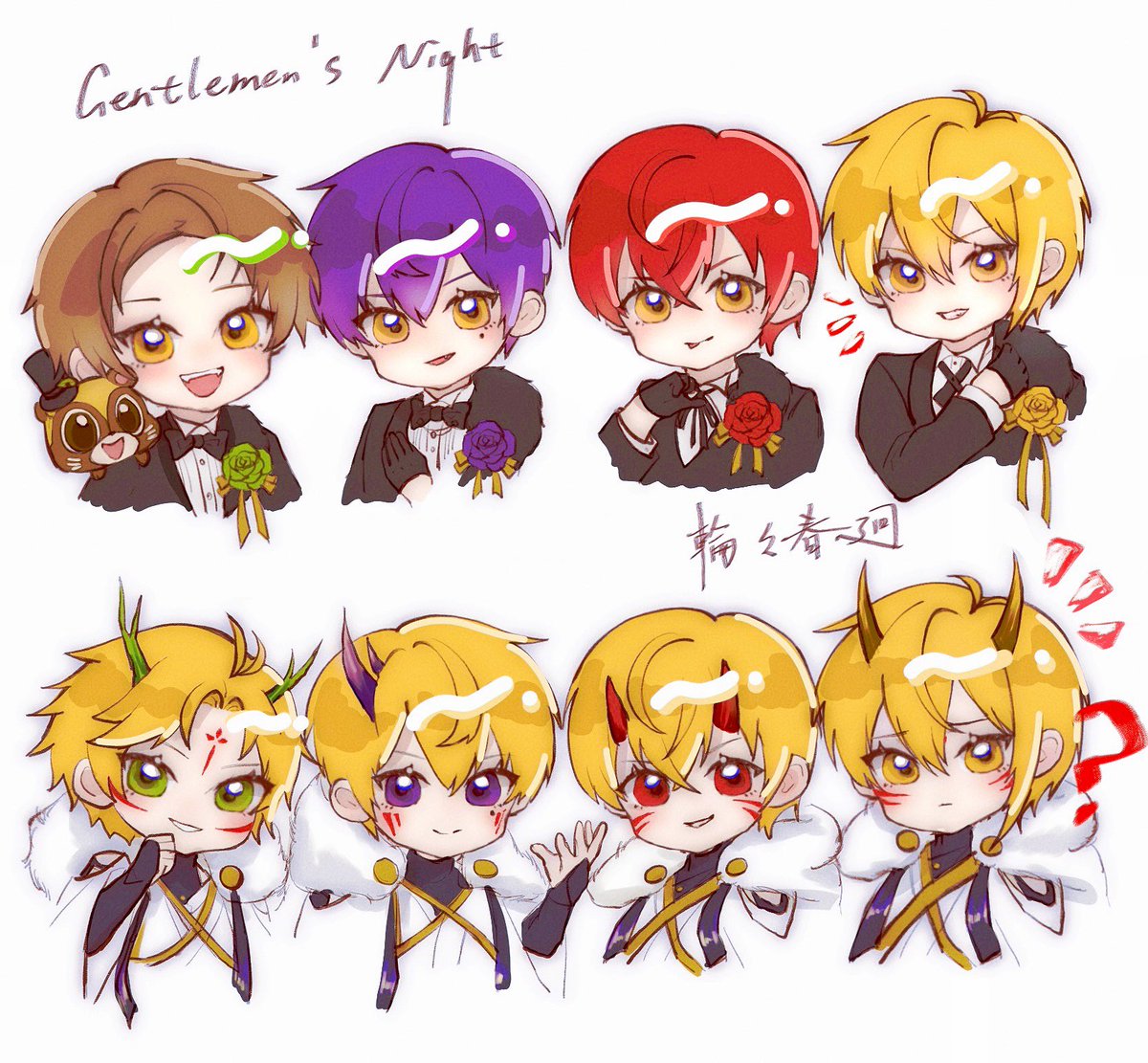 センラさんだけが変わっていない世界
#うらたぬ王国の美術館 #しまーと
 #センラの絵ぇやん #坂田です