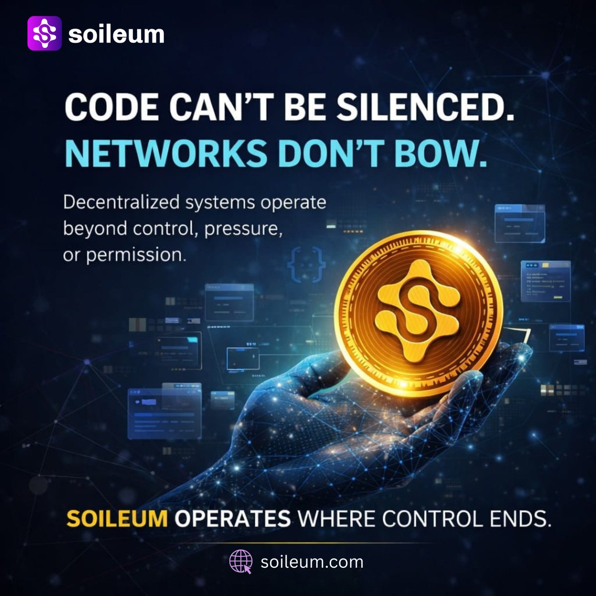 Soileum Network tweet media