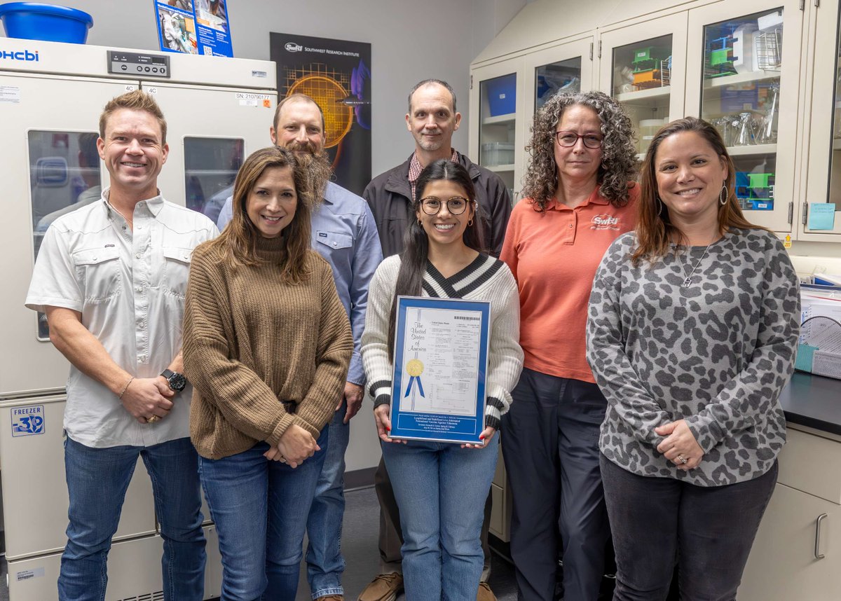 SwRI's tweet image. POV: You are an expert problem solver at Southwest Research Institute.
SwRI holds more than 1,500 patents; and that blue-ribbon feeling never gets old! 
#Patents #ProblemSolvers #WeAreSwRI 
ow.ly/m7io50YmY9i