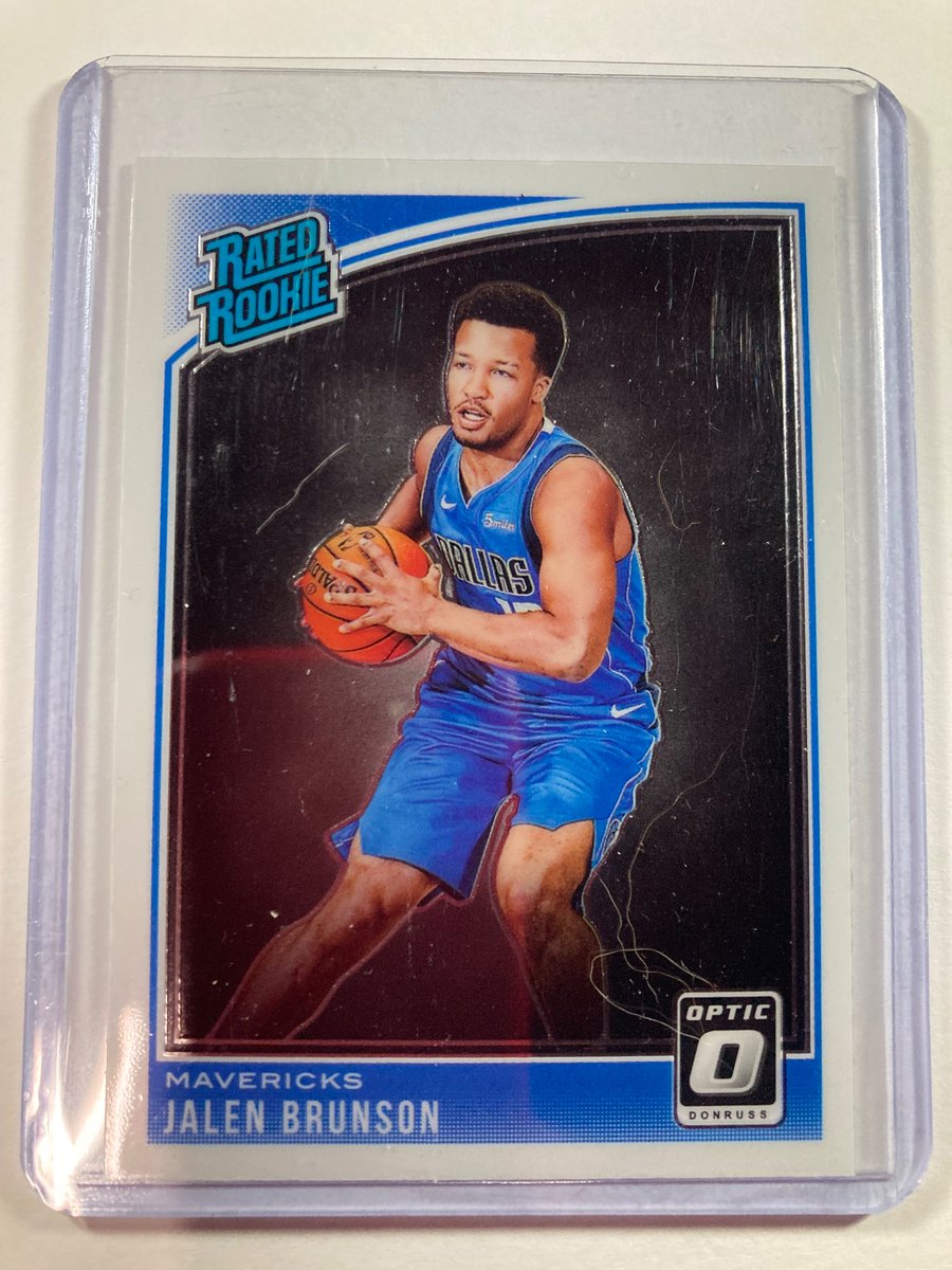 🎁Appreciation Day Giveaway🎁

Winner Announced Saturday

🔥Jalen Brunson Donruss Optic Rated Rookie #Knicks

To enter
1. Follow
2. Retweet
3. Like