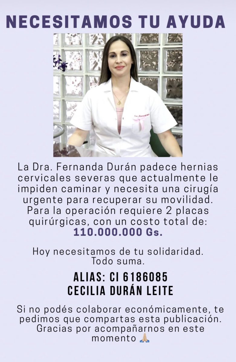 Si pueden colabores y RT, porque al final, la salud pública somos nosotros/as nomas otra vez