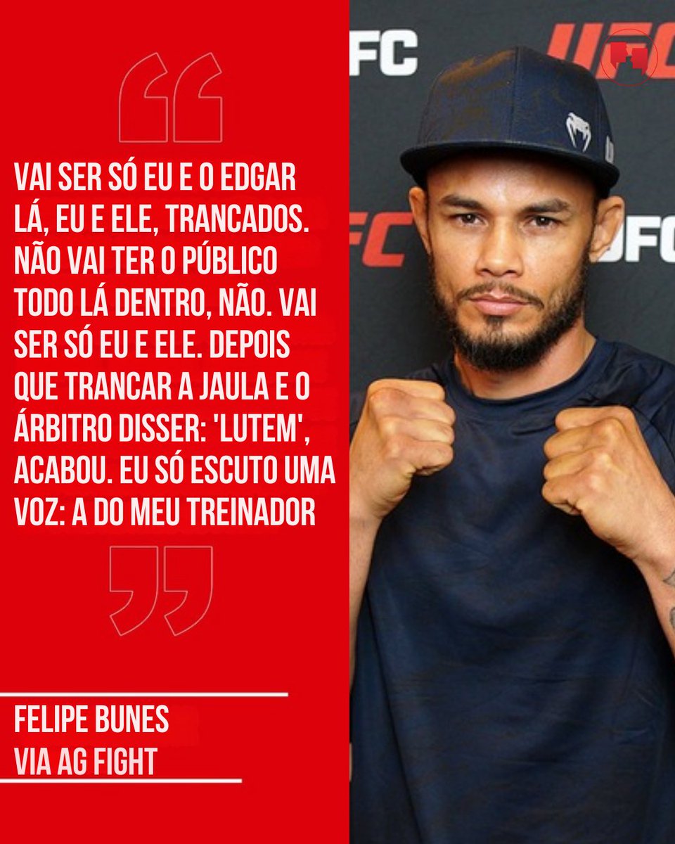 AgFight's tweet image. NO TERRITÓRIO RIVAL 🇲🇽

Felipe Bunes minimiza torcida contra, projeta “guerra” em pé e garante que vai atrás do nocaute no UFC México

#UFC #MMA #FelipeBunes