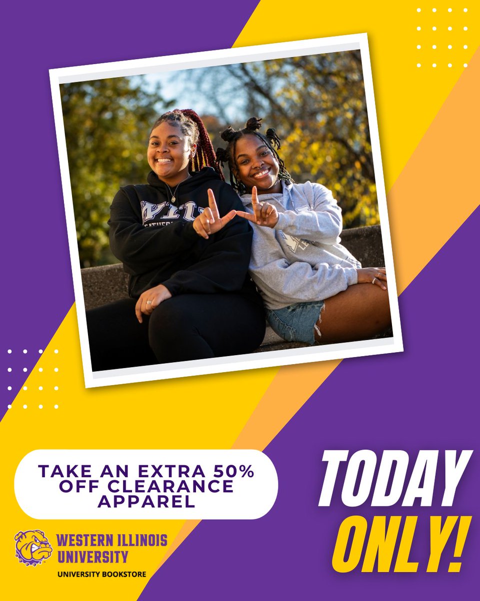 WIU Bookstore tweet media