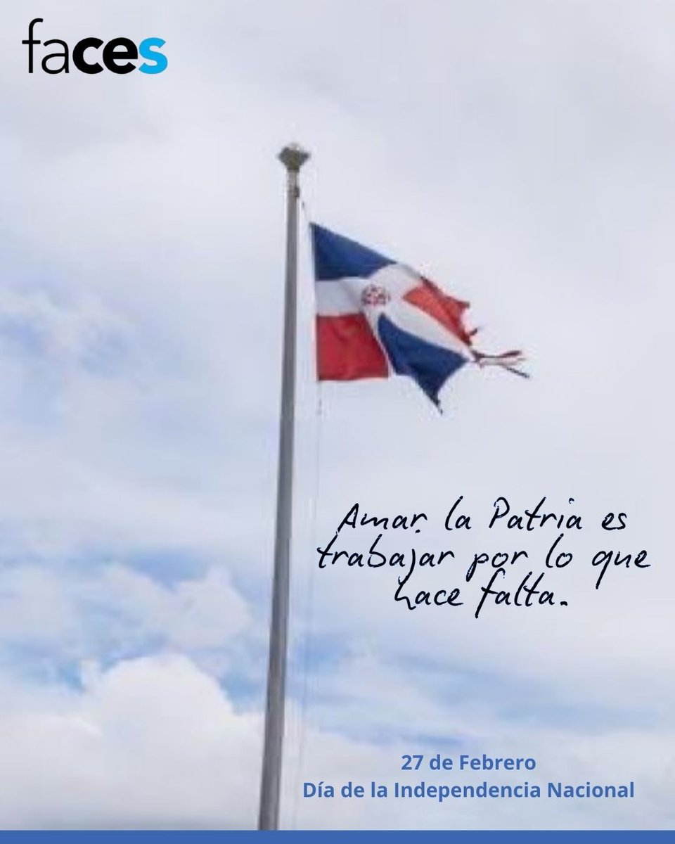 centrofaces's tweet photo. Celebrar la patria es un compromiso permanente por completar la tarea de Duarte, Trinitarios y Restauradores. https://t.co/DSMBcFiKTG