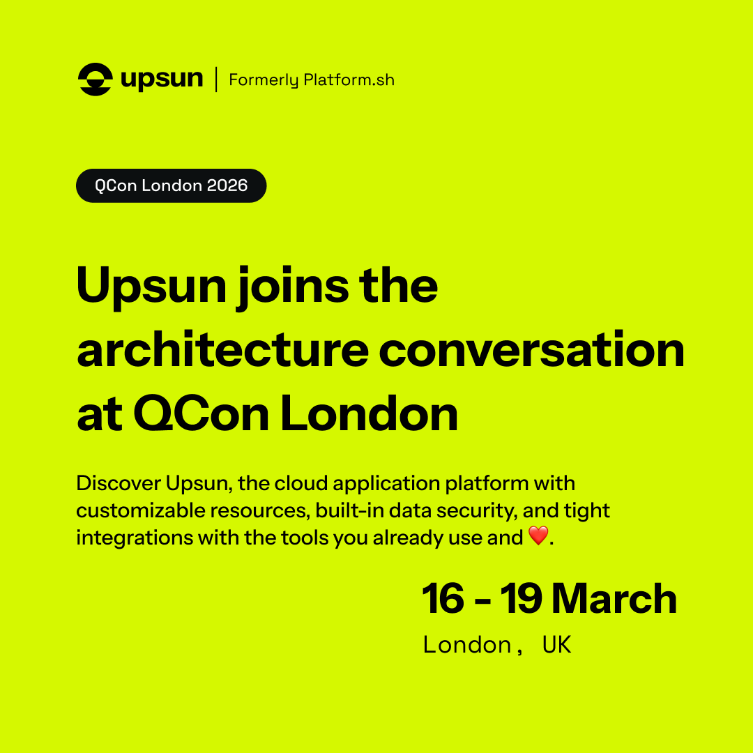Upsun (formerly Platform.sh) tweet media