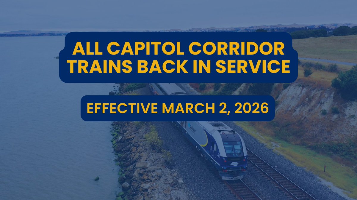 Capitol Corridor tweet media