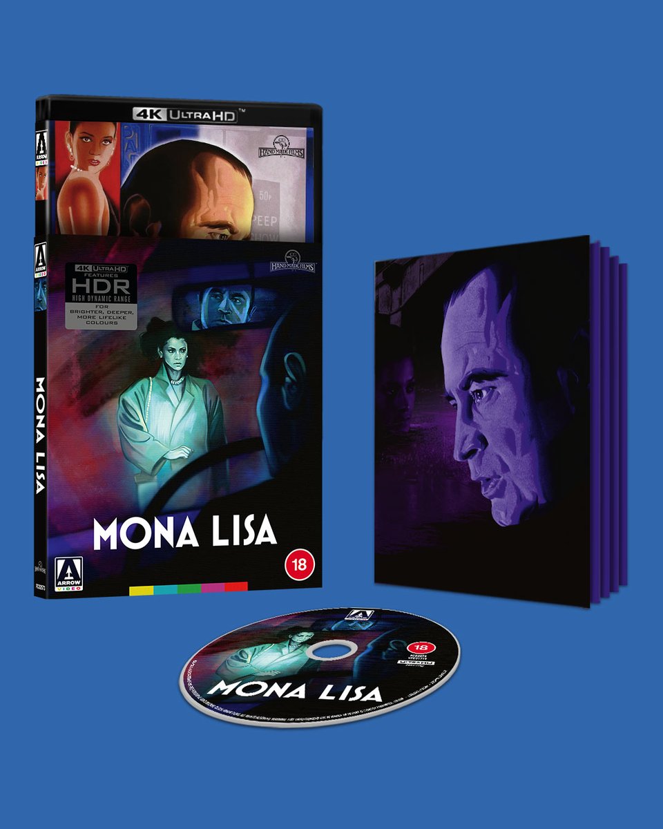ArrowFilmsVideo's tweet photo. NEW UK Title: Mona Lisa (Limited Edition 4K UHD) https://t.co/pq0Oof4Rmr https://t.co/9UdrERo74L