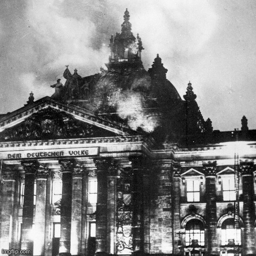 LiamOMaraIV's tweet image. The #ReichstagFire — #ThisDayInHistory in 1933 — is often thought of as a #Nazi #FalseFlag. It was, in fact, a heroic, misguided act by a Dutch communist, Marinus van der Lubbe. Dismayed at the lack of resistance to Hitler, he hoped to inspire more proletarian #DirectAction.