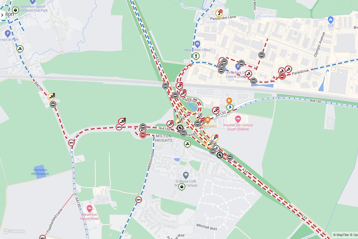 OllyGloverLD's tweet photo. 🔔Reminder of weekend road closures at Milton Roundabout🔔
For more information about diversion routes, bus services and pedestrian access visit https://t.co/RubnbQJwX7 https://t.co/o452uzv8FU