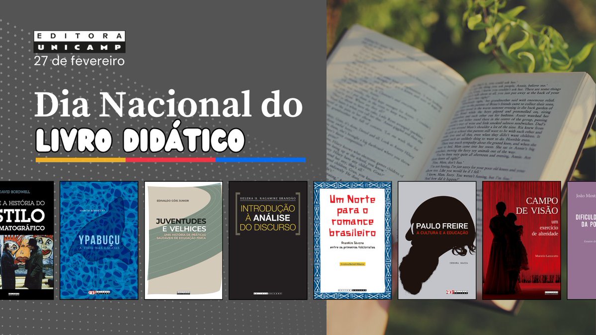 Hoje, 27 de fevereiro, celebramos o Dia Nacional do Livro Didático. A data reforça a importância desse material ao longo de toda a nossa formação. Conheça os livros em destaque e outros títulos: encurtador.com.br/5p0va