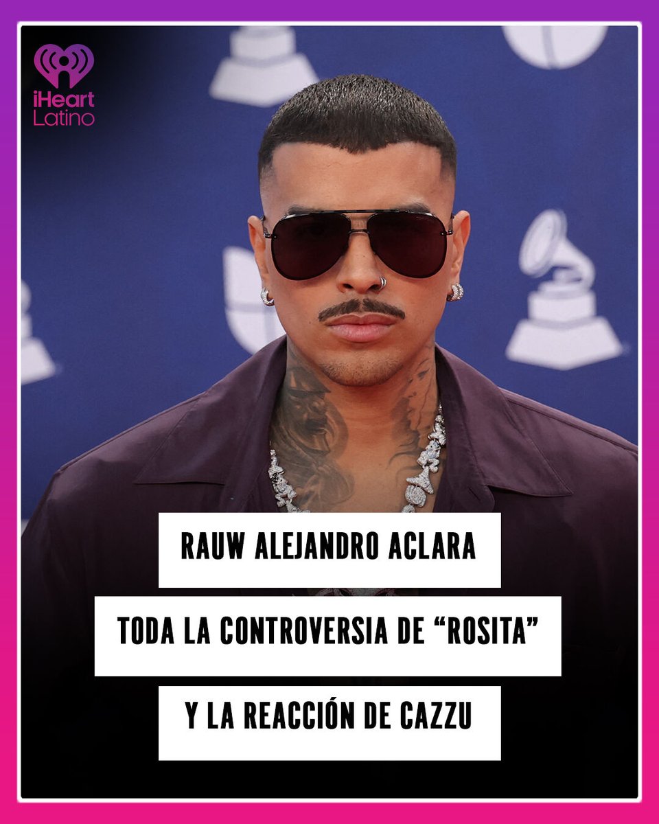 Rauw Alejandro respondió a la controversia por su tema Rosita, luego de que Cazzu reaccionara a la letra en redes sociales. El artista aclaró que la línea que hacía una comparación con Christian Nodal no fue escrita con intención de ofender ni dirigir mensajes personales a Cazzu.