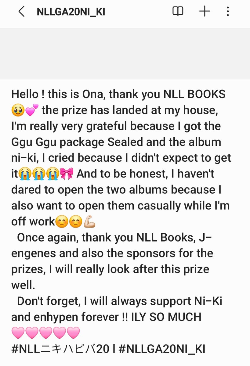 오나🐥🪽🎀 manifest saw enha again🍀 tweet media